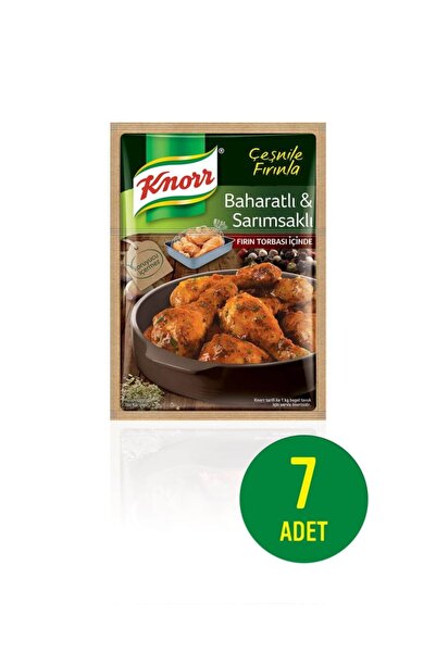 Knorr Tavuk Ceşni Baharatlı Sarımsaklı 37 gr - 7 Paket