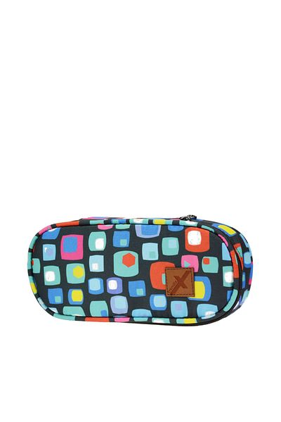 Trendix Solid Geometry Pencil Bag /