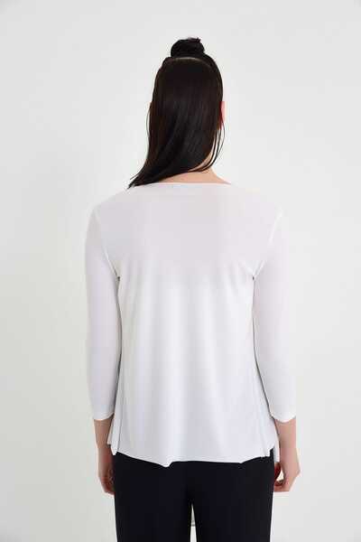 Laranor Women's Ecru Degaje Casual Cardigan 19L6583