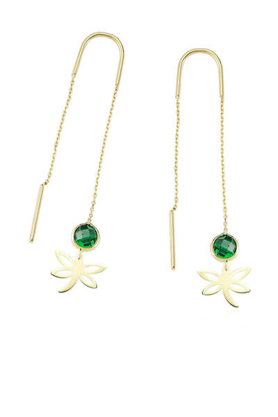 Glorria Kadın Altın Yusufçuk Küpe CM0427