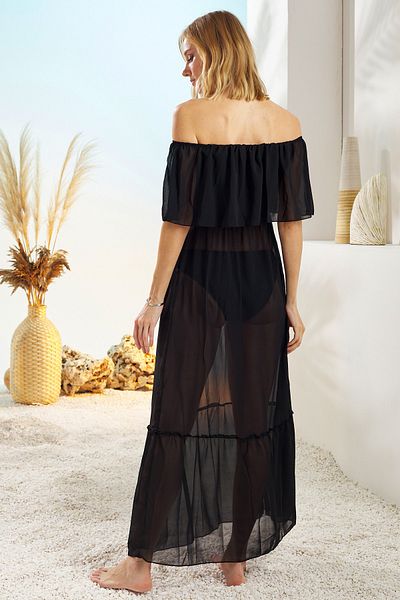 Pierre Cardin Ισπανικό φόρεμα Pareo 211806 Μαύρο