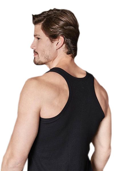Berrak Men's Black Men's Sports Undershirt ELF568BER1029