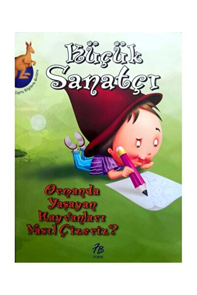 Form Bilişim Yayınları الفنان الصغير / كيف نرسم الحيوانات التي تعيش في الغابة؟