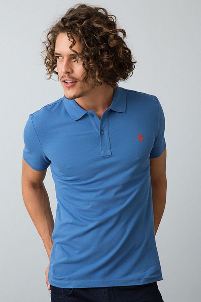 U.S. Polo Assn. Tricou cu gât polo pentru bărbați G081GL011.000.591733