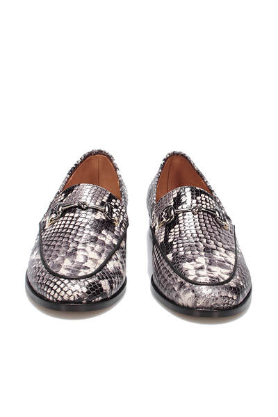 İnci Hakiki Deri Siyah Kadın Loafer 120130009151