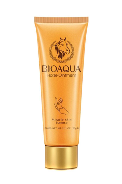 Bioaqua مرهم 60 جرام كريم لليدين بزيت الحصان