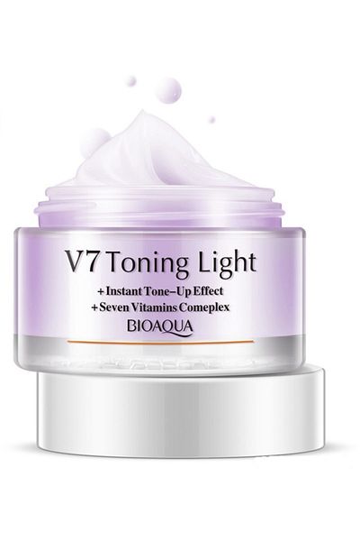 Bioaqua V7 Toning Light - كريم مرطب 50 جرام، مصحح للبشرة