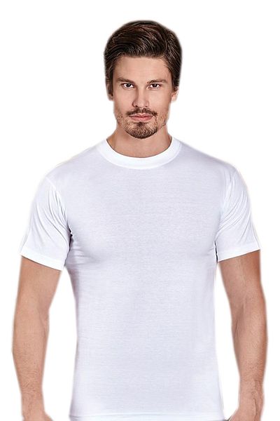 Berrak Men's White 3 Pack 0 Collar Undershirt ELF568BER1003B053