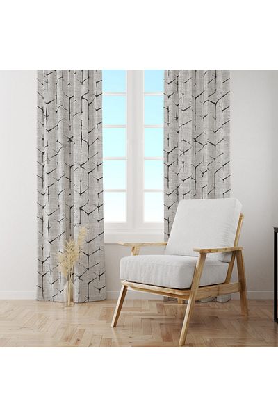 MUN HOME Ψηφιακή τυπωμένη κουρτίνα φόντου Μονόφυλλο 140 Χ 260 Εκ