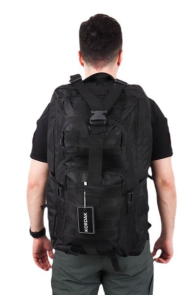 KORDAK Outdoor 65 Lt Black Camping Mountaineer Vacation Backpack - Black Bag