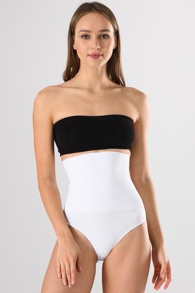 Miss Fit 1037 1 مقاس 1 تصغير مقاس ميديلي سيليكون الخصر زلة مشد سيليكون