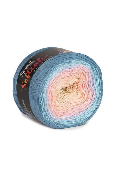 Spagettiyarn Πλεκτό νήμα Soft Cake Whisper
