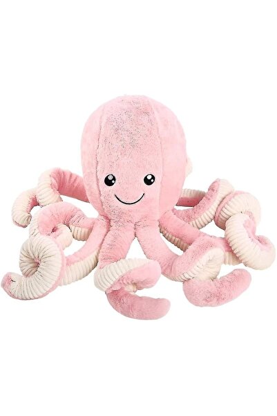 matchbang Uyku Arkadaşı Ahtapot Peluş Oyuncak Dolgulu Bebek 40-45 Cm Kollarla...