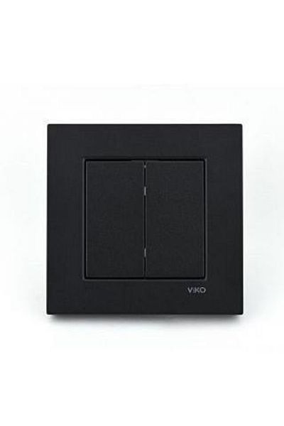 VİKO Novella Black Colored Commitator Frame Included
