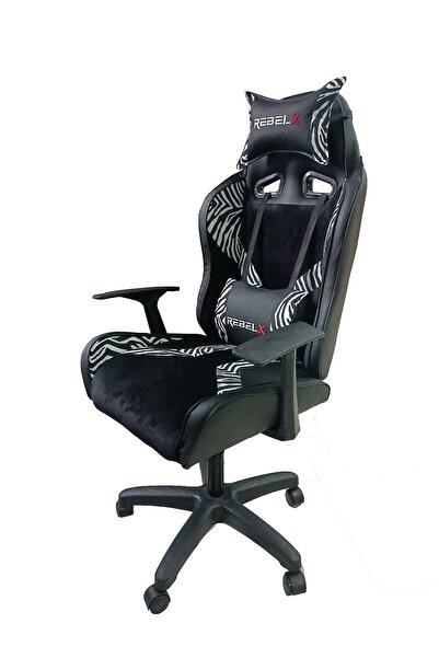 Rebelx Oyuncu Koltuğu Icon Siyah Beyaz Renk