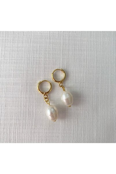 SOVEY Gerçek Su Incisi Küpe