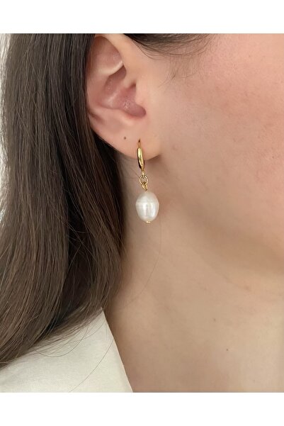 SOVEY Gerçek Su Incisi Küpe