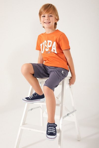 U.S. Polo Assn. U.S. Polo Us1324-4 Kids Bermuda Suit