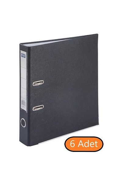 KRAF 1030 Office Folder Narrow Black 6 Pack