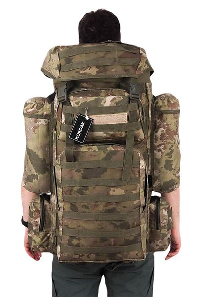 KORDAK Military 110 Lt Αδιάβροχη υφασμάτινη τσάντα λειτουργίας - Τσάντα στρατιώτη Mountaineer