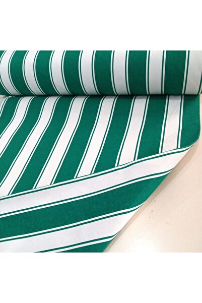 Çakır Branda 300x200 Cm Gölgelik Çizgili Kumaş Balkon Perdesi Korniş Tokalı