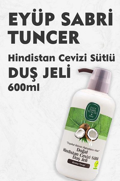 Eyüp Sabri Tuncer EYÜP SABRI Natural Coconut Milk Shower Gel 600 Ml
