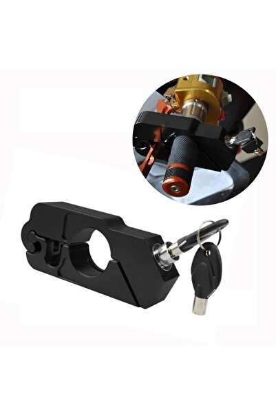 Hobimtek Metal Motosiklet Kilidi Gidon Tipi Motor Kilit Kırılmaz Su Geçirmez ...