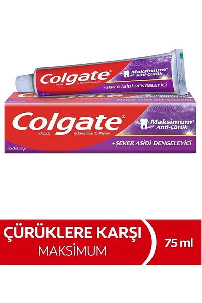 Colgate Maximum Anti Caries Sugar Acid Balancing Toothpaste 75 Ml