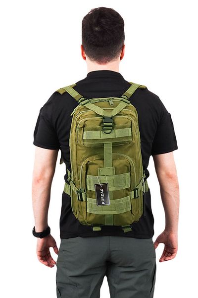 KORDAK Water Repellent 30 Lt Εισαγόμενο Tactical Backpack - Functional Bag