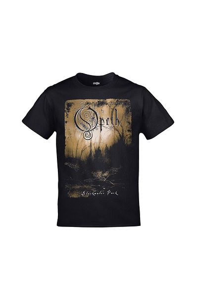 Orijin Tekstil Opeth Blackwater Park Front Back Printed Unisex Black T-shirt