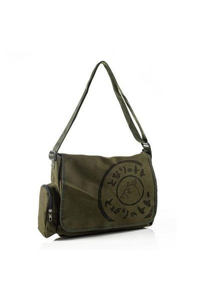 DEEFWEAR Khaki Totoro Messenger Bag