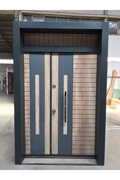 tezwood ahşap kapı sanayi Çelik Kapı Modelleri, Villa Kapısı, Apartman Giriş Kapısı Sol Açılım