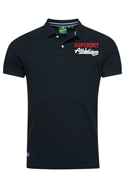 SUPERDRY Baskılı Beyaz Erkek Polo T-Shirt M1110349A01C_APPLIQUE CLASSIC FIT P