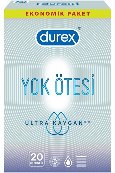 Durex Yok Ötesi Ultra Kaygan Prezervatif 20'li