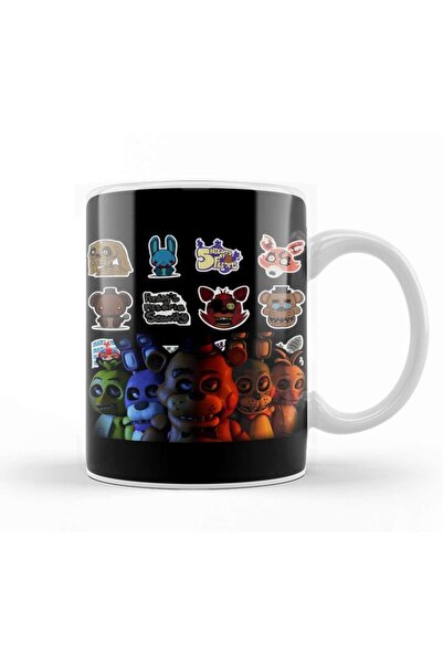 Fnaf Back Together Sad Crying Child Game 01 Mug Porcelain