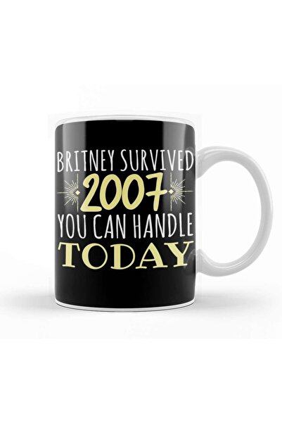 Baskı Dükkanı بريتني نجت من عام 2007، يمكنك التعامل مع اليوم 01 كوب بورسلين