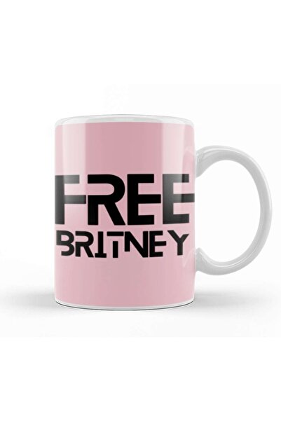 Baskı Dükkanı بريتني فري بريتني سبيرز 2022 كوب بورسلين