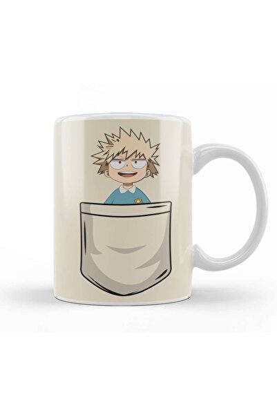Baskı Dükkanı Katsuki Bakugou - My Hero Academia Kupa Bardak Porselen