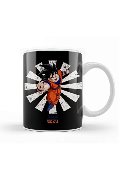 Baskı Dükkanı كوب جوكو ريترو الياباني دراغون بول زد من البورسلين