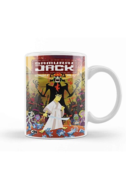 Baskı Dükkanı كوب ساموراي جاك 04 كوب بورسلين