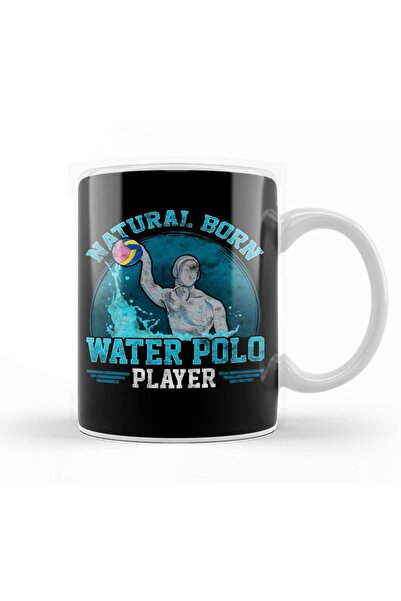 Baskı Dükkanı كوب بولو ناتشورال بورن ووتر بلاير كول ووتر بولو من البورسلين