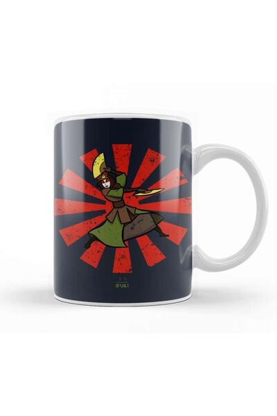 Baskı Dükkanı الصورة الرمزية The Last Airbender Suki Retro اليابانية الصورة ا...