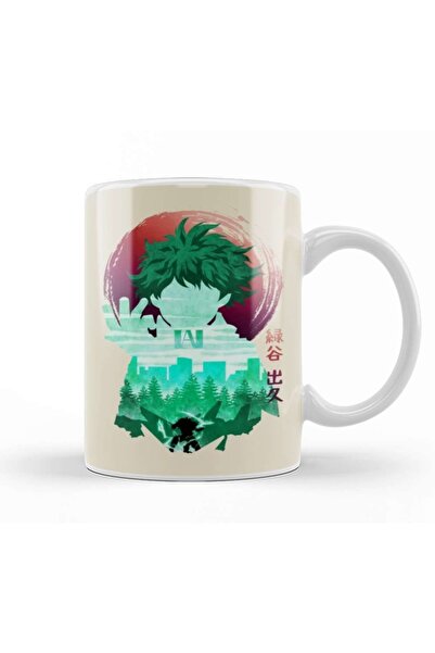 Baskı Dükkanı كوب ماي هيرو أكاديميا بتصميم بسيط من البورسلين