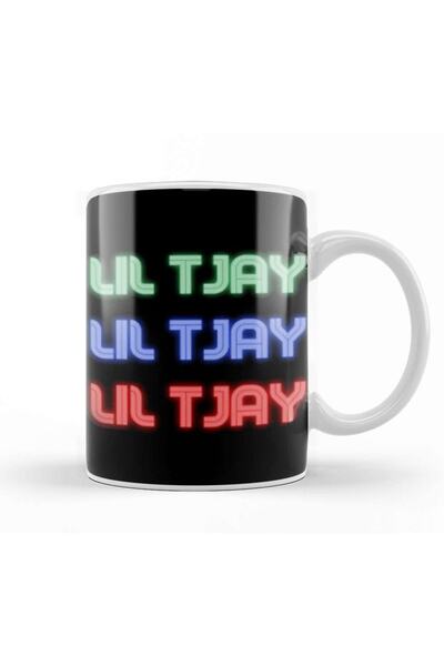 Baskı Dükkanı كوب Lil Tjay Lil Tjay Lil Tjay من البورسلين