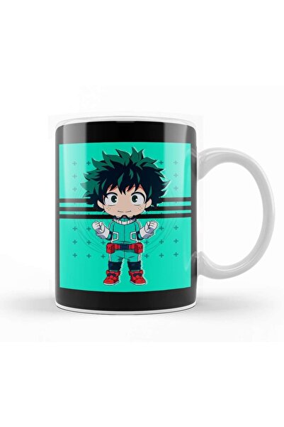 Baskı Dükkanı كوب بوكو نو هيرو أكاديميا ميدوريا إيزوكو 02 كوب بورسلين