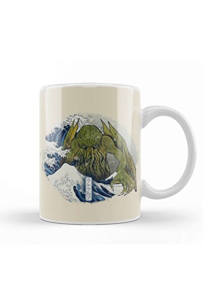 Baskı Dükkanı كوب Cthulhu العظيم من البورسلين