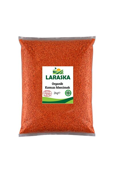 Laraska Organik Kırmızı Mercimek 2 kg