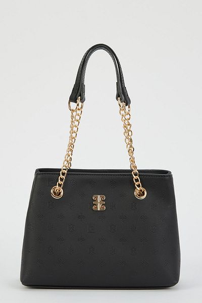Pierre Cardin Print Black Women's Shoulder Bag 05PO23Y1712