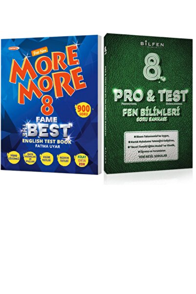 Kurmay Yayınevi More And More 8. Sınıf Fame Fenomen English Test Book 8.sınıf...