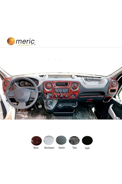 meriç cockpit design ميريتش ®   رينو ماستر توربيدو امامي مطلي اسود لامع 23 قط...